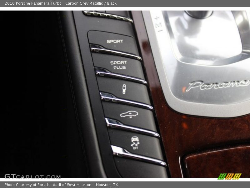 Carbon Grey Metallic / Black 2010 Porsche Panamera Turbo