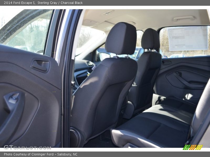 Sterling Gray / Charcoal Black 2014 Ford Escape S