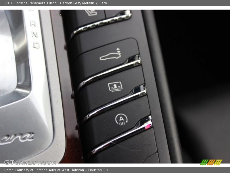 Carbon Grey Metallic / Black 2010 Porsche Panamera Turbo