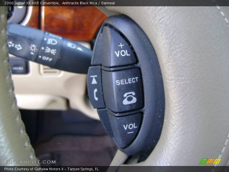 Anthracite Black Mica / Oatmeal 2000 Jaguar XK XKR Convertible