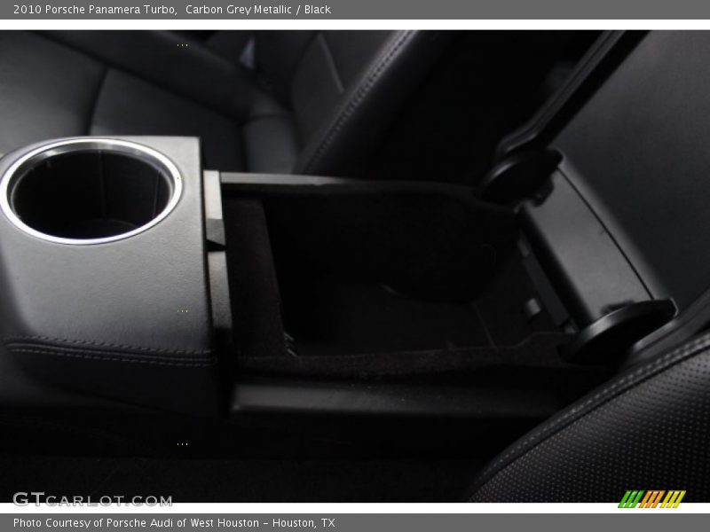 Carbon Grey Metallic / Black 2010 Porsche Panamera Turbo
