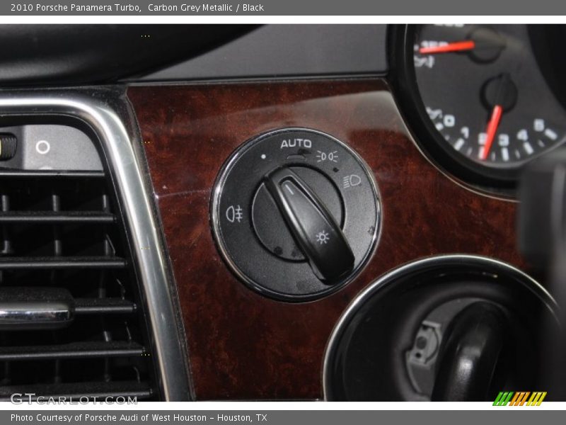Carbon Grey Metallic / Black 2010 Porsche Panamera Turbo