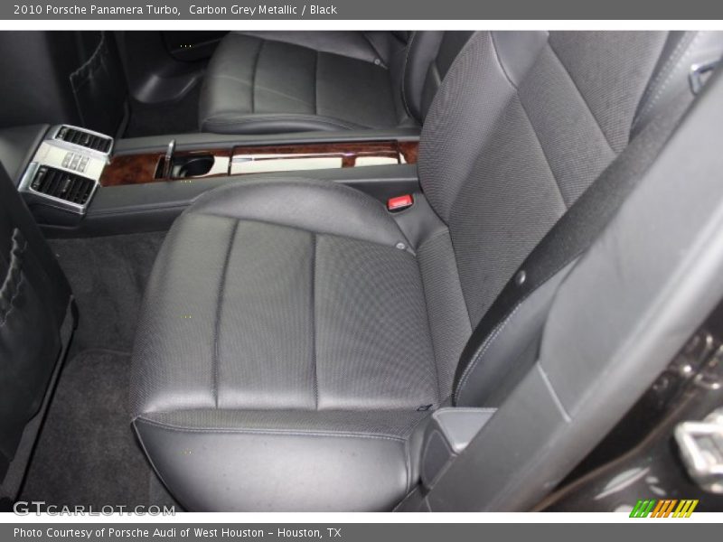 Carbon Grey Metallic / Black 2010 Porsche Panamera Turbo