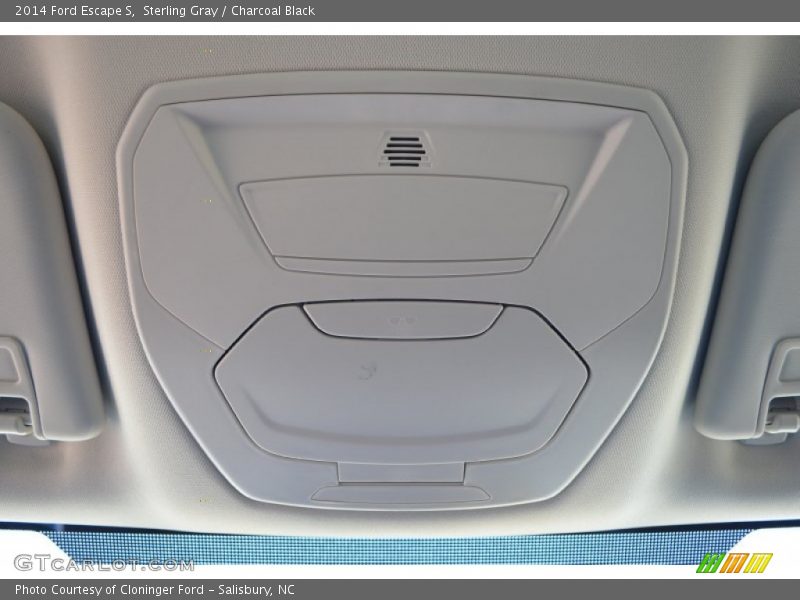Sterling Gray / Charcoal Black 2014 Ford Escape S