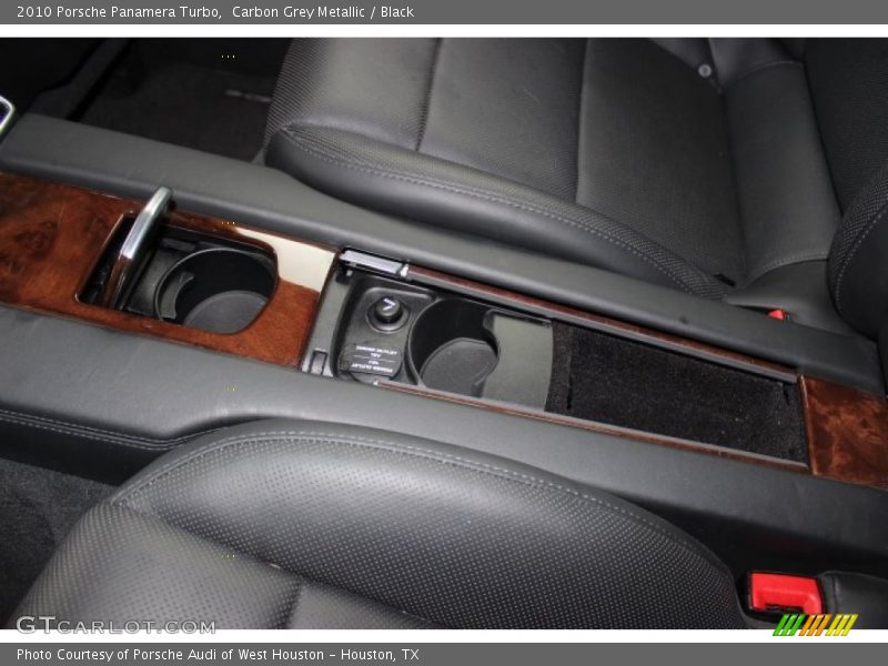 Carbon Grey Metallic / Black 2010 Porsche Panamera Turbo