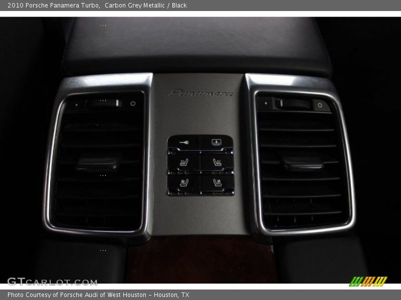 Carbon Grey Metallic / Black 2010 Porsche Panamera Turbo