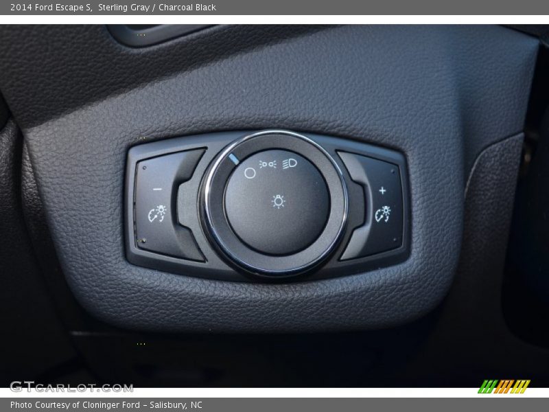 Sterling Gray / Charcoal Black 2014 Ford Escape S