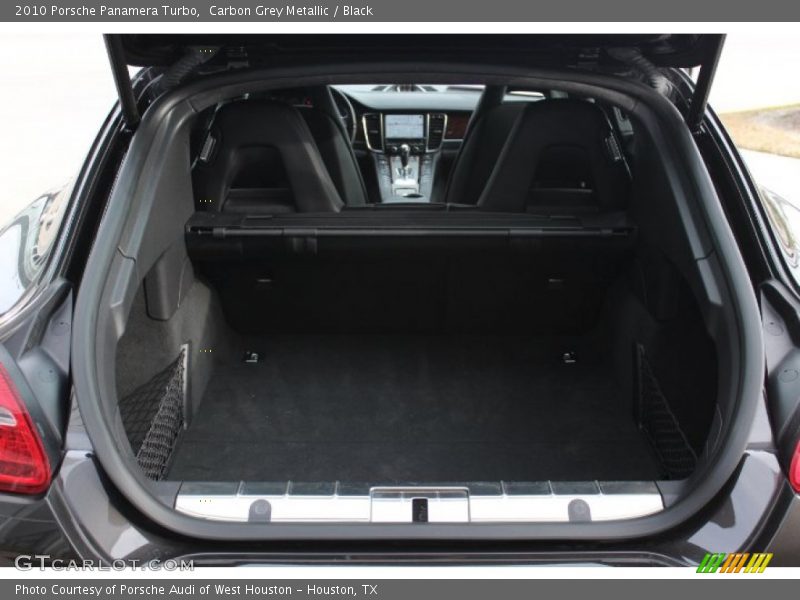 Carbon Grey Metallic / Black 2010 Porsche Panamera Turbo