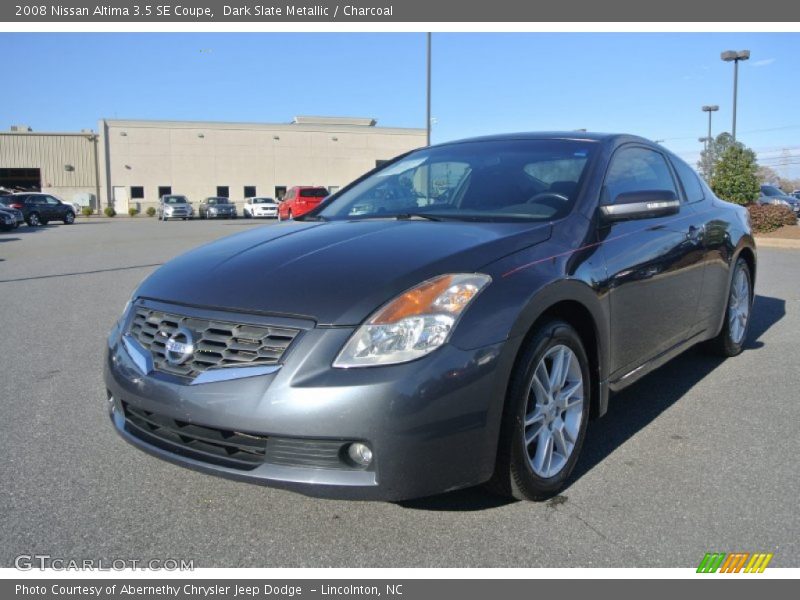 Dark Slate Metallic / Charcoal 2008 Nissan Altima 3.5 SE Coupe
