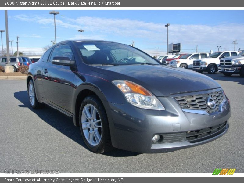 Dark Slate Metallic / Charcoal 2008 Nissan Altima 3.5 SE Coupe