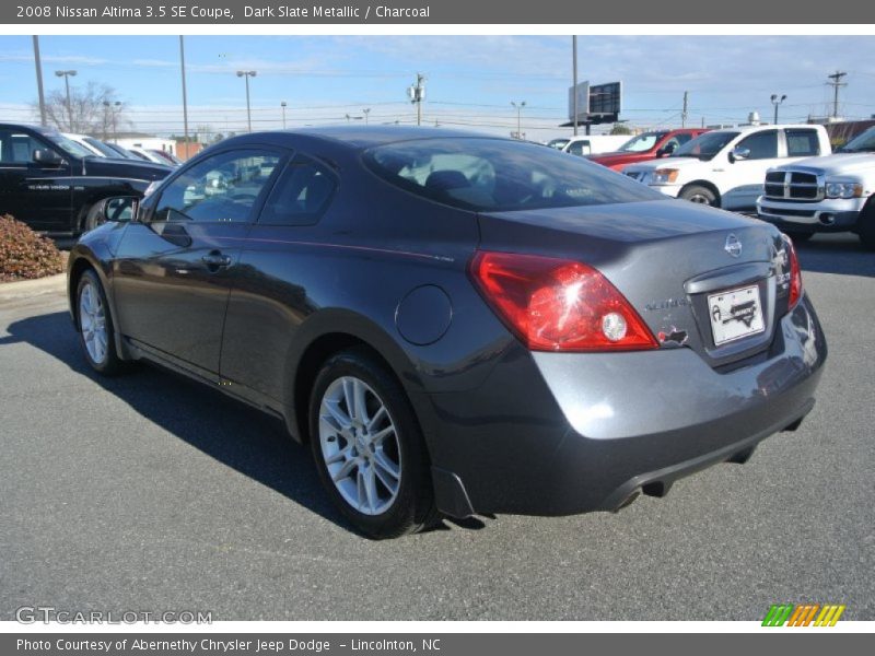 Dark Slate Metallic / Charcoal 2008 Nissan Altima 3.5 SE Coupe