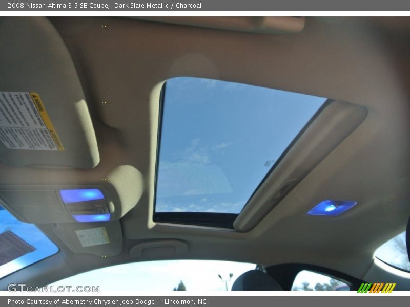 Dark Slate Metallic / Charcoal 2008 Nissan Altima 3.5 SE Coupe