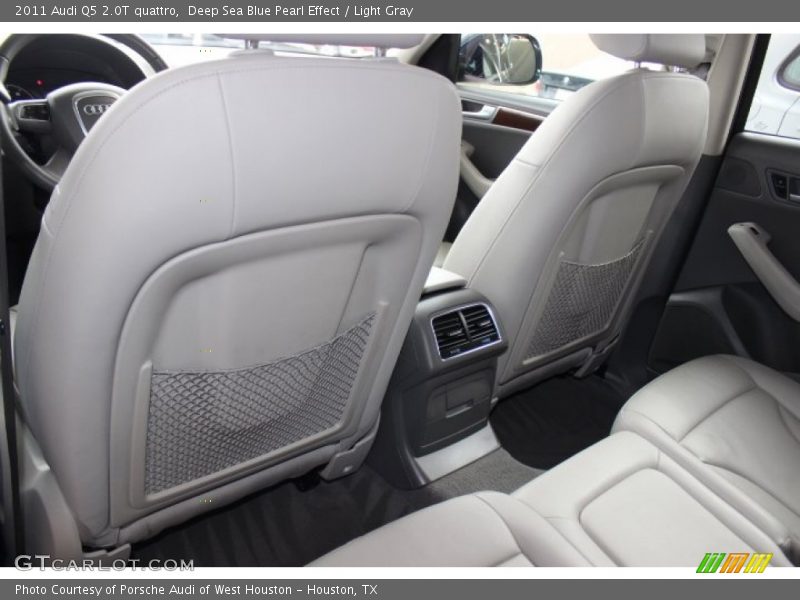Deep Sea Blue Pearl Effect / Light Gray 2011 Audi Q5 2.0T quattro