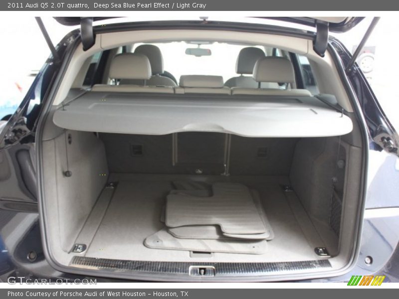 Deep Sea Blue Pearl Effect / Light Gray 2011 Audi Q5 2.0T quattro