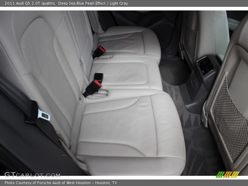 Deep Sea Blue Pearl Effect / Light Gray 2011 Audi Q5 2.0T quattro