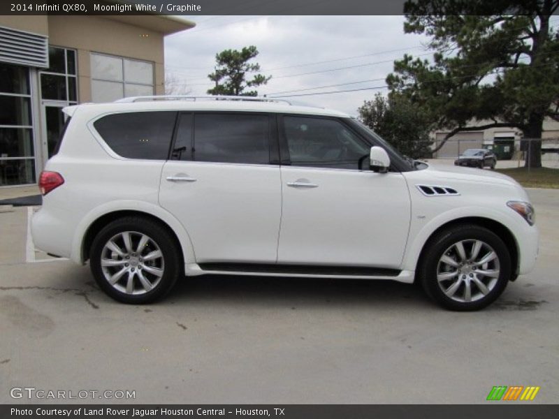  2014 QX80  Moonlight White