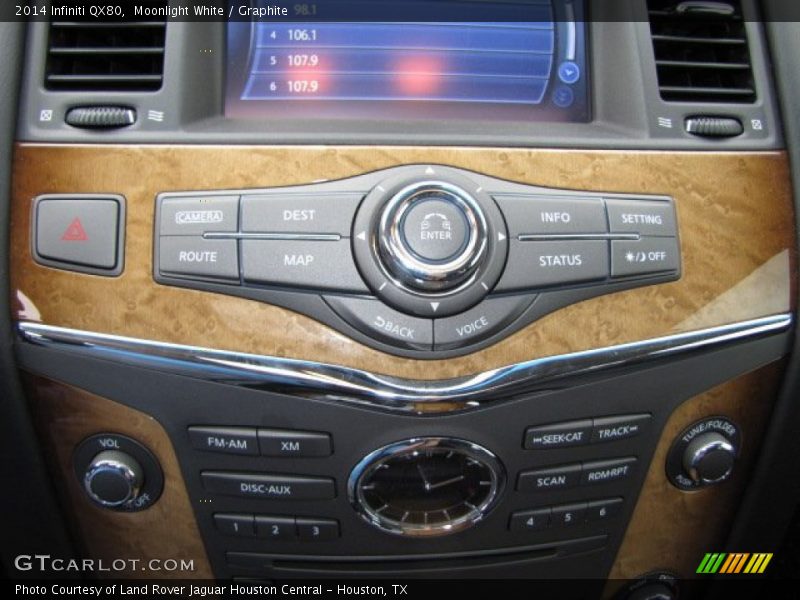 Controls of 2014 QX80 