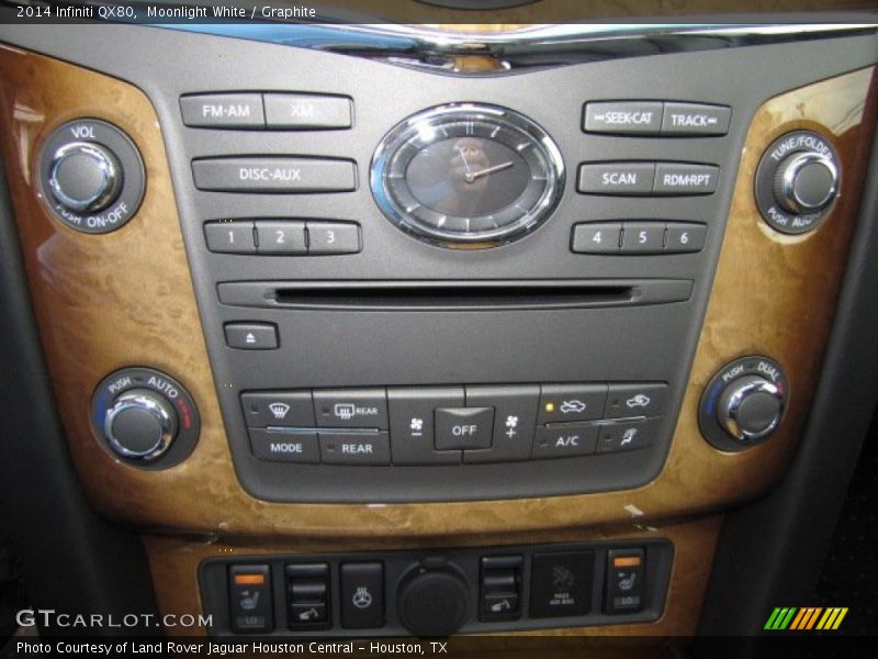 Controls of 2014 QX80 