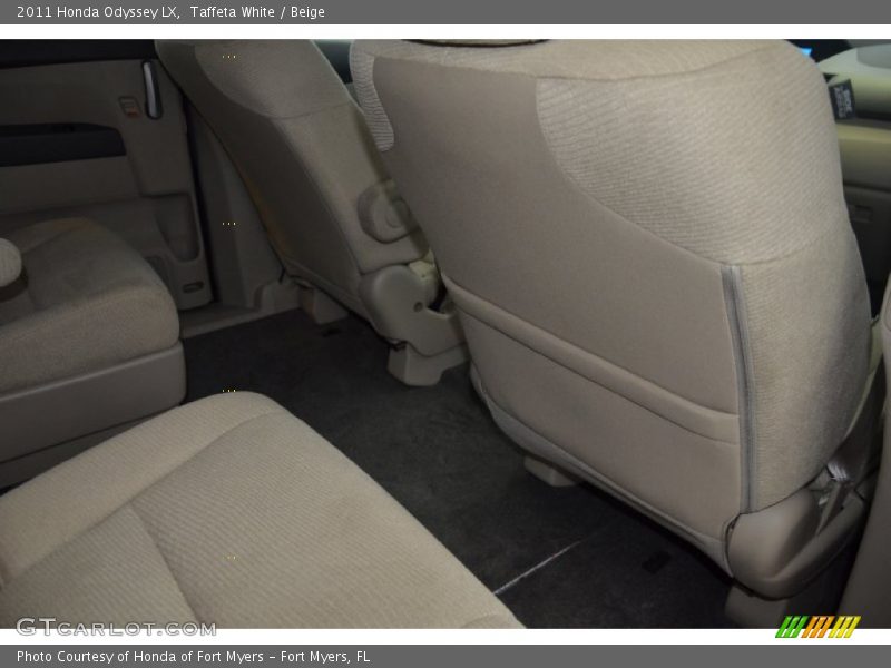 Taffeta White / Beige 2011 Honda Odyssey LX