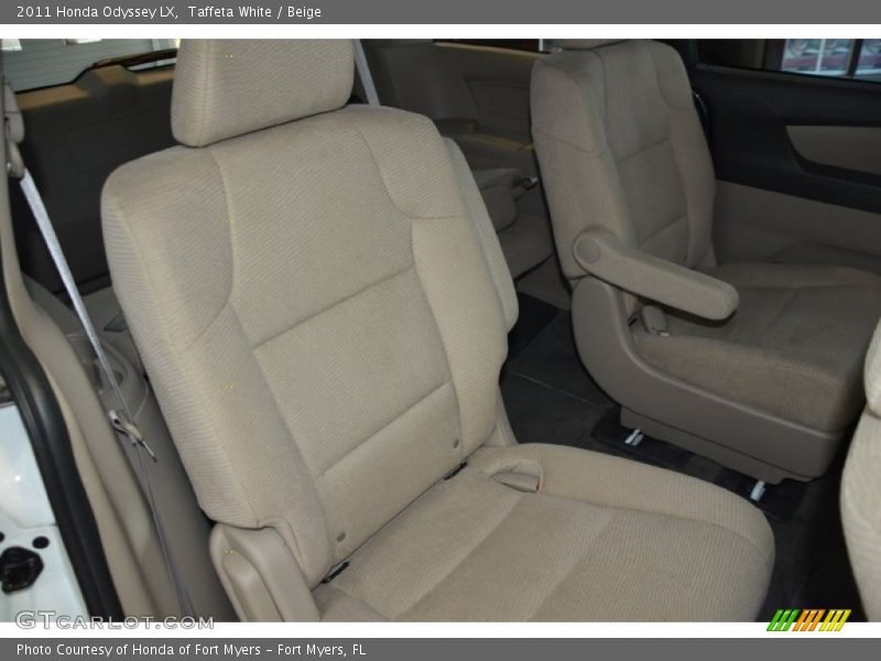 Taffeta White / Beige 2011 Honda Odyssey LX