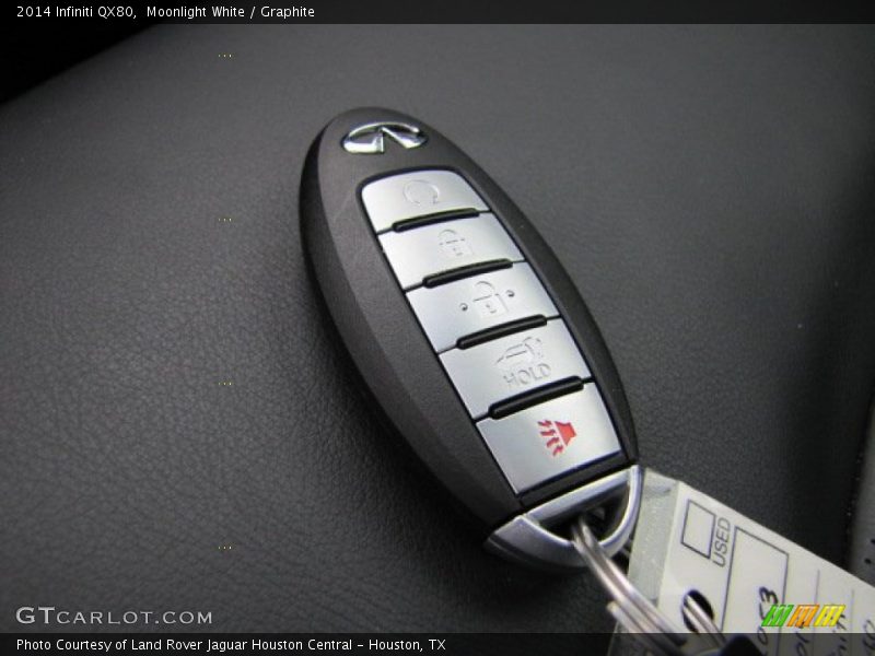 Keys of 2014 QX80 