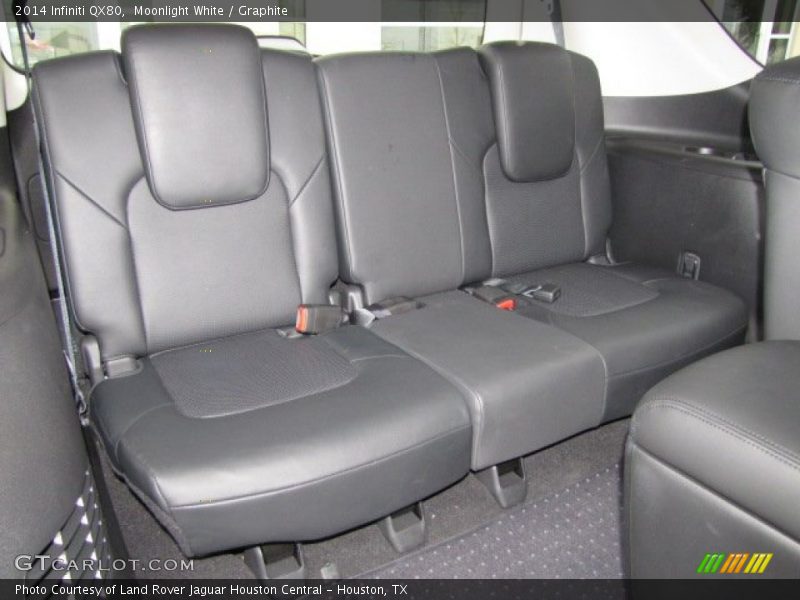Rear Seat of 2014 QX80 