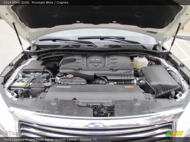  2014 QX80  Engine - 5.6 Liter DI DOHC 32-Valve VVEL CVTCS V8