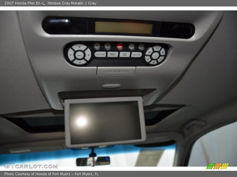Nimbus Gray Metallic / Gray 2007 Honda Pilot EX-L