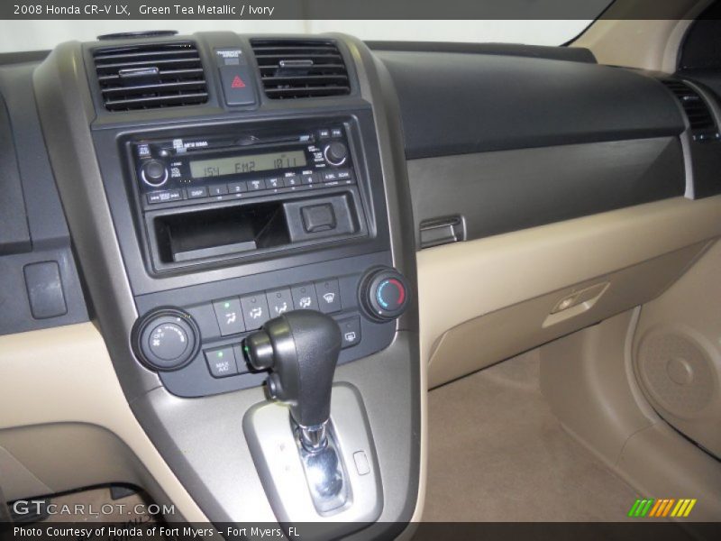 Green Tea Metallic / Ivory 2008 Honda CR-V LX