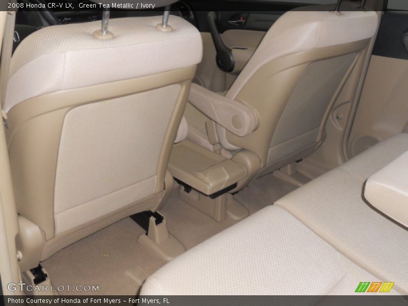 Green Tea Metallic / Ivory 2008 Honda CR-V LX