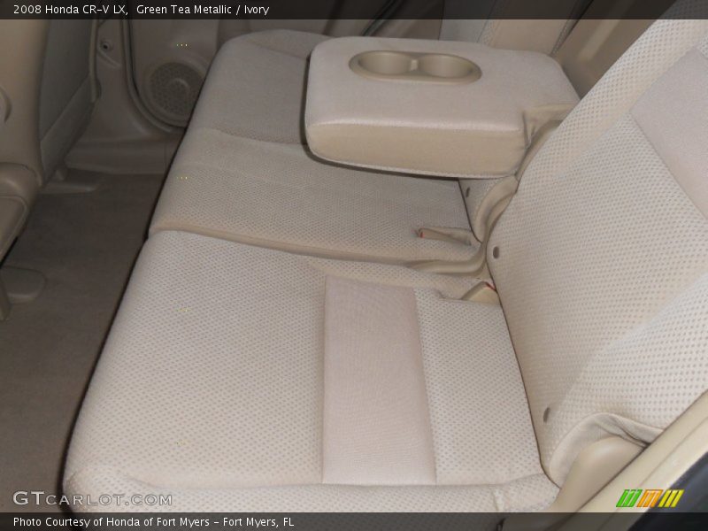 Green Tea Metallic / Ivory 2008 Honda CR-V LX