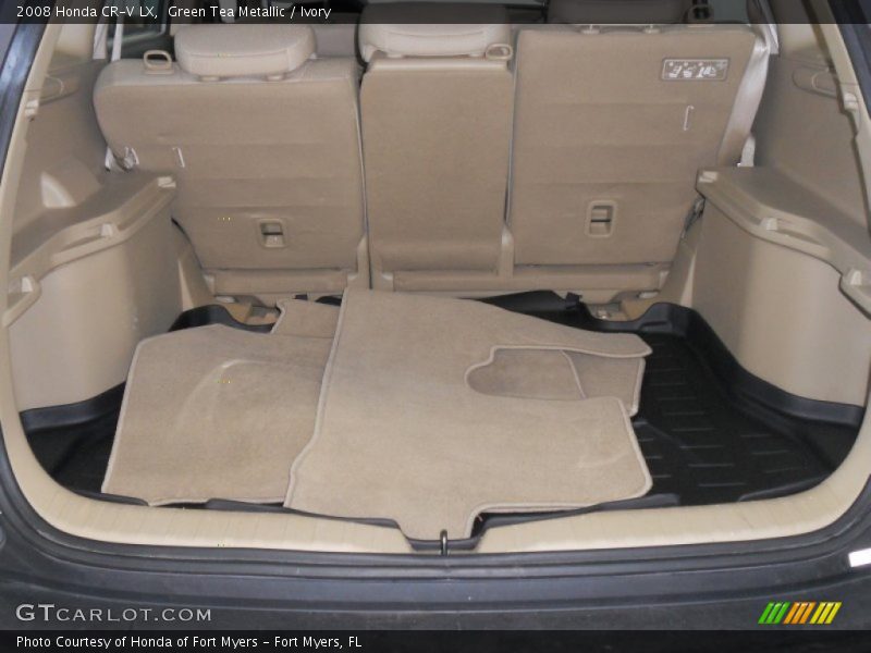 Green Tea Metallic / Ivory 2008 Honda CR-V LX