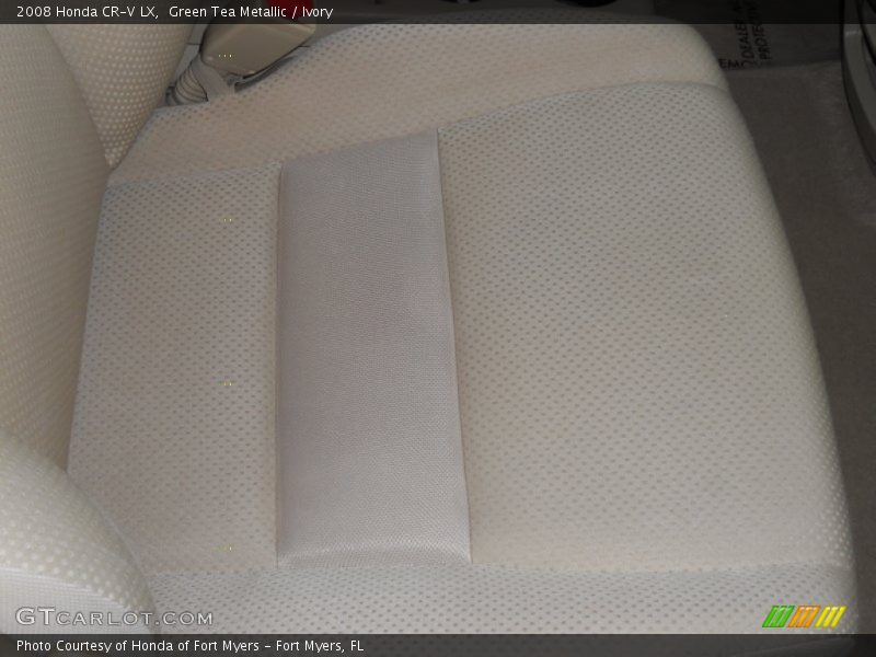Green Tea Metallic / Ivory 2008 Honda CR-V LX