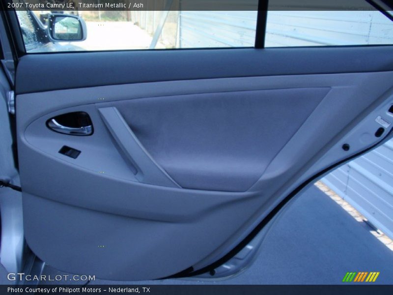 Titanium Metallic / Ash 2007 Toyota Camry LE