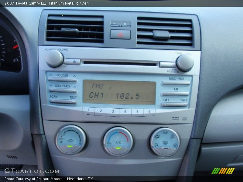 Titanium Metallic / Ash 2007 Toyota Camry LE