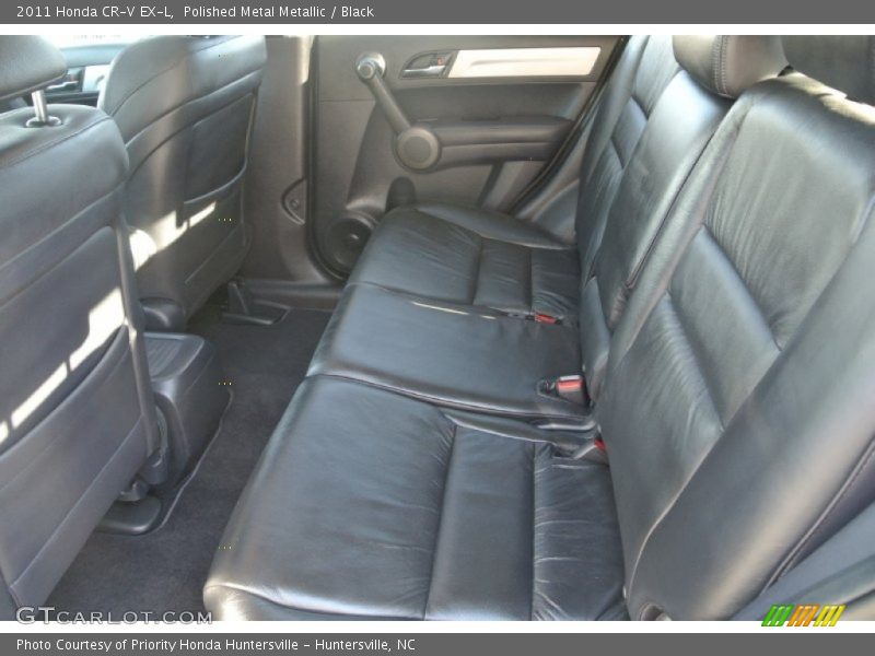Polished Metal Metallic / Black 2011 Honda CR-V EX-L