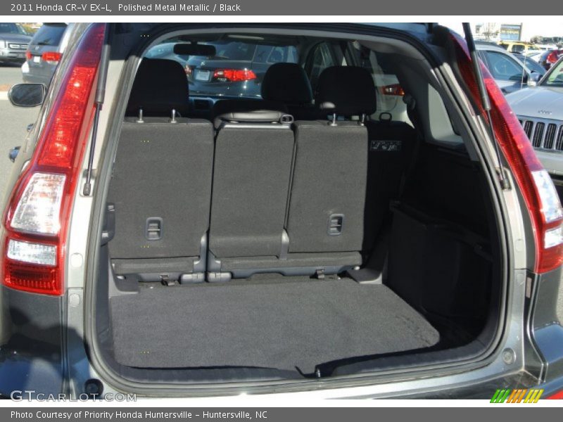 Polished Metal Metallic / Black 2011 Honda CR-V EX-L