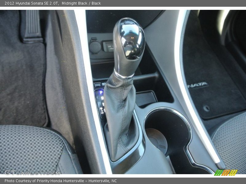 Midnight Black / Black 2012 Hyundai Sonata SE 2.0T