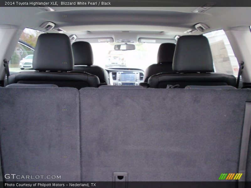 Blizzard White Pearl / Black 2014 Toyota Highlander XLE