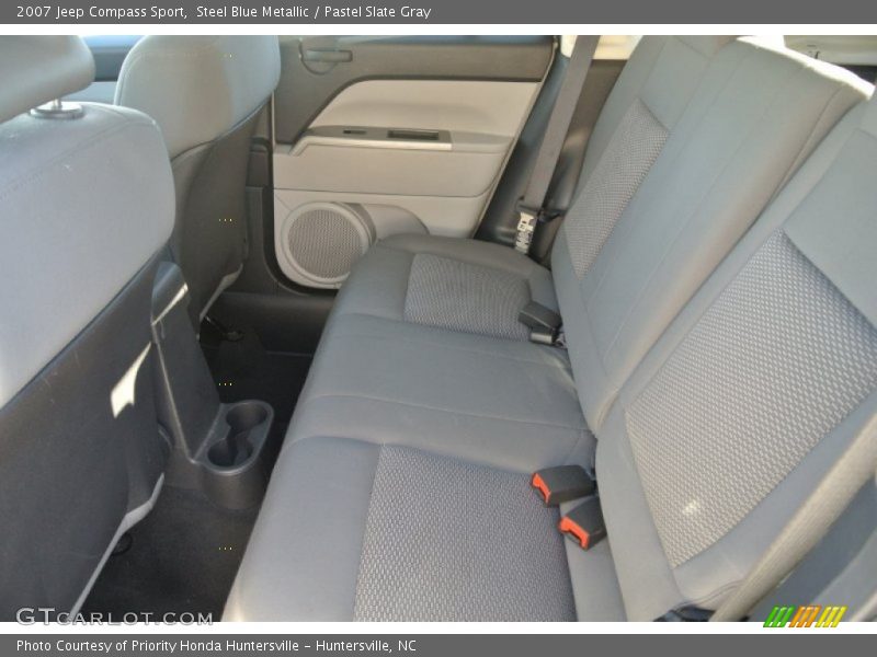Steel Blue Metallic / Pastel Slate Gray 2007 Jeep Compass Sport