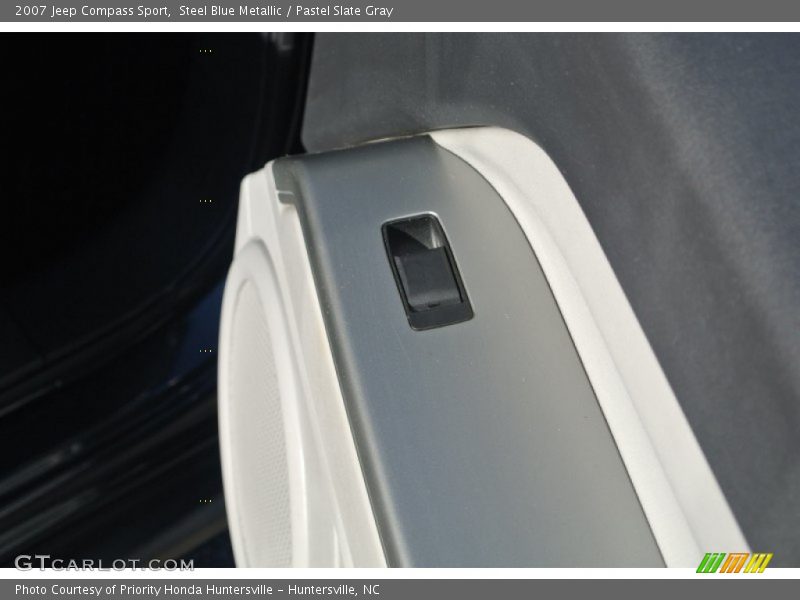 Steel Blue Metallic / Pastel Slate Gray 2007 Jeep Compass Sport