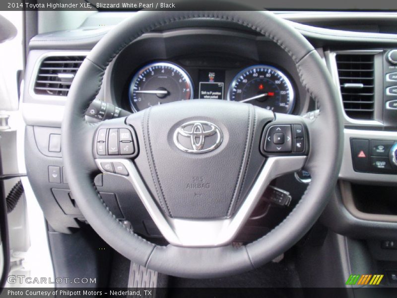  2014 Highlander XLE Steering Wheel