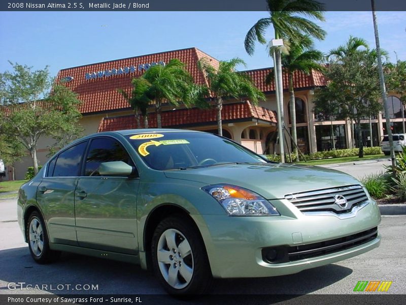 Metallic Jade / Blond 2008 Nissan Altima 2.5 S