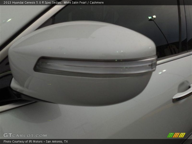White Satin Pearl / Cashmere 2013 Hyundai Genesis 5.0 R Spec Sedan