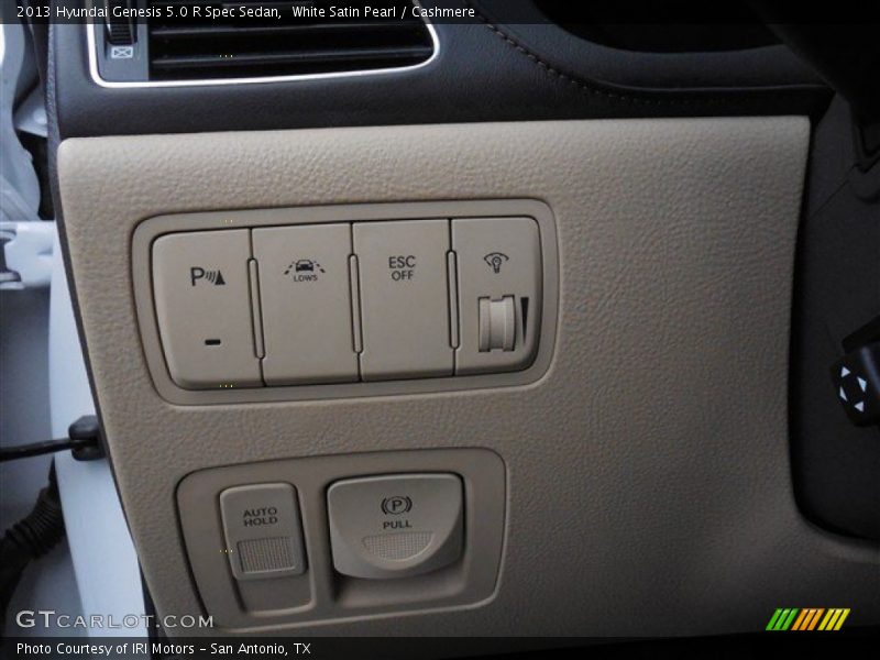 White Satin Pearl / Cashmere 2013 Hyundai Genesis 5.0 R Spec Sedan