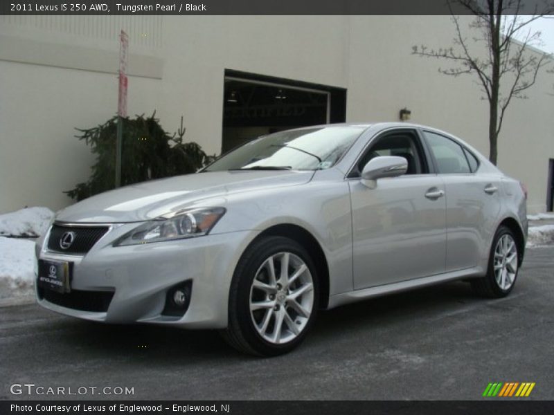 Tungsten Pearl / Black 2011 Lexus IS 250 AWD