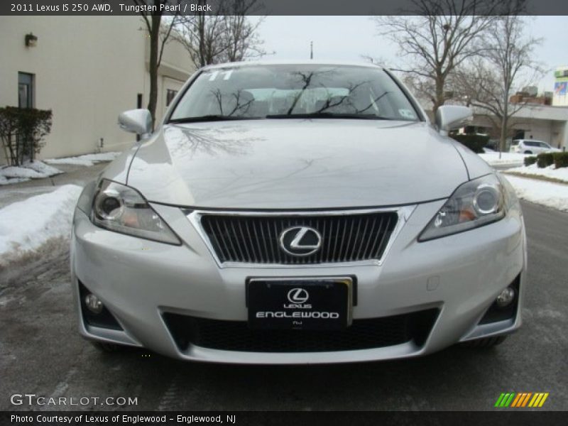 Tungsten Pearl / Black 2011 Lexus IS 250 AWD