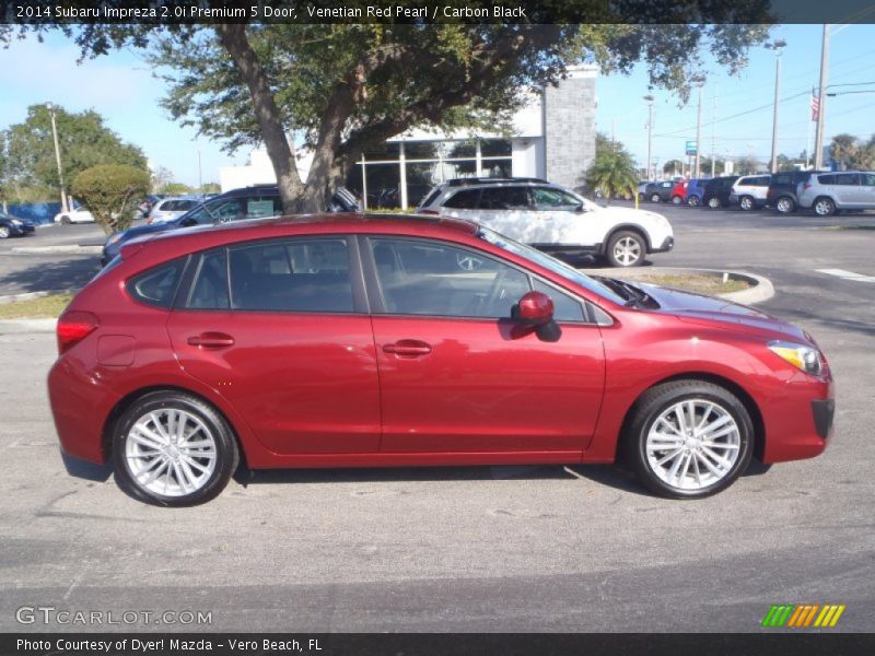  2014 Impreza 2.0i Premium 5 Door Venetian Red Pearl