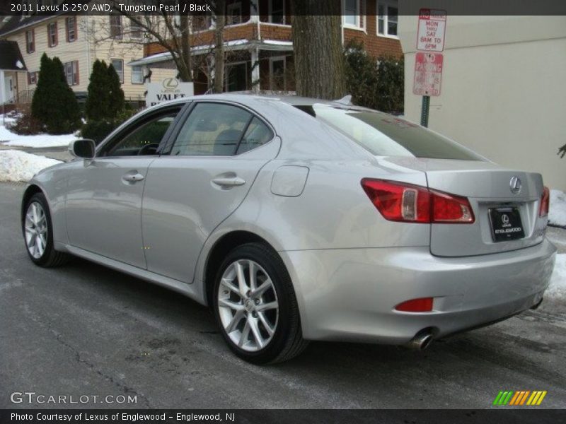 Tungsten Pearl / Black 2011 Lexus IS 250 AWD