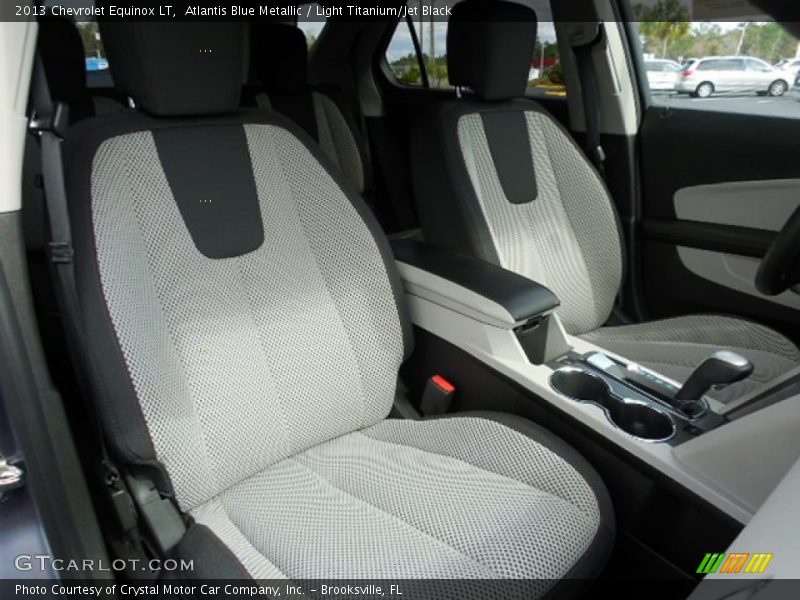 Atlantis Blue Metallic / Light Titanium/Jet Black 2013 Chevrolet Equinox LT